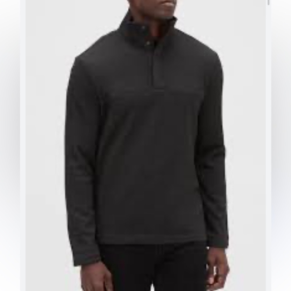Banana Republic - ULTRAWARM COZY FLEECE MOCK-NECK PULLOVER - Size Large